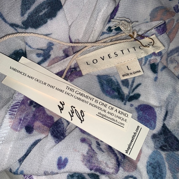 Love Stitch | Dresses | Nwt Lovestich Maxi Floral Wrap Dress | Poshmark